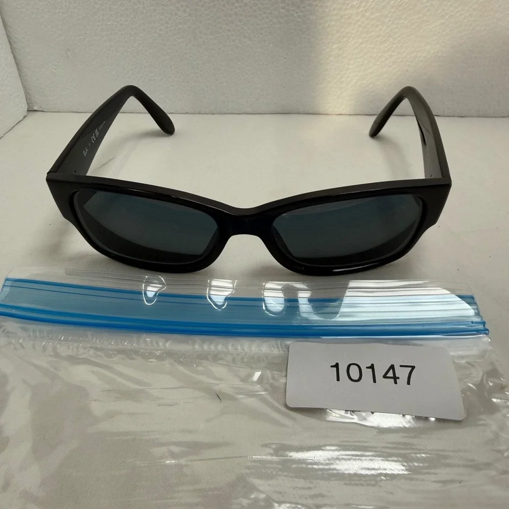 Ray-Ban Sunglasses FRAME ONLY Black RB4388 601/71 Rectangular Dark Grey Lenses